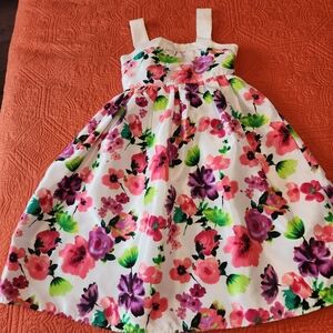 Girl's Floral Dressy Dress Sz 8